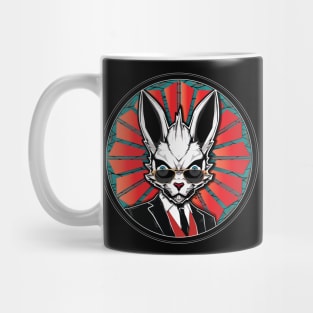 Mad Rabbits with a Vintage Vibe Mug